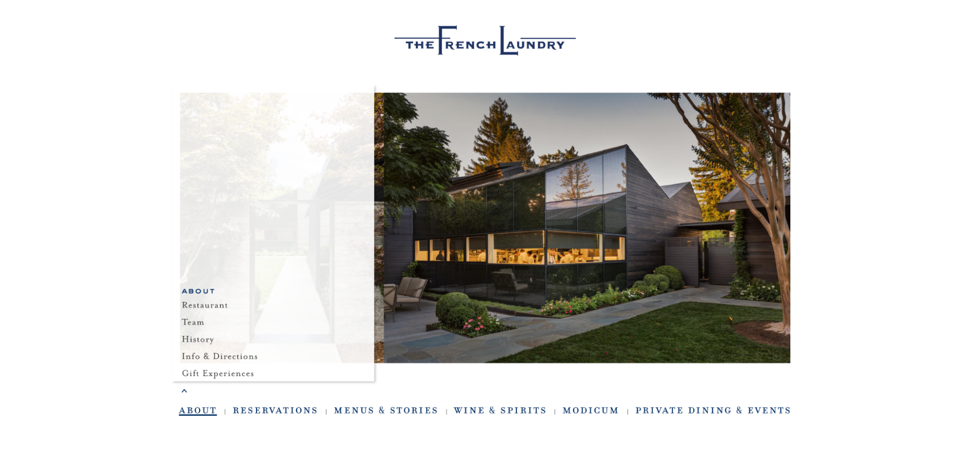 The French Laundry main page image
